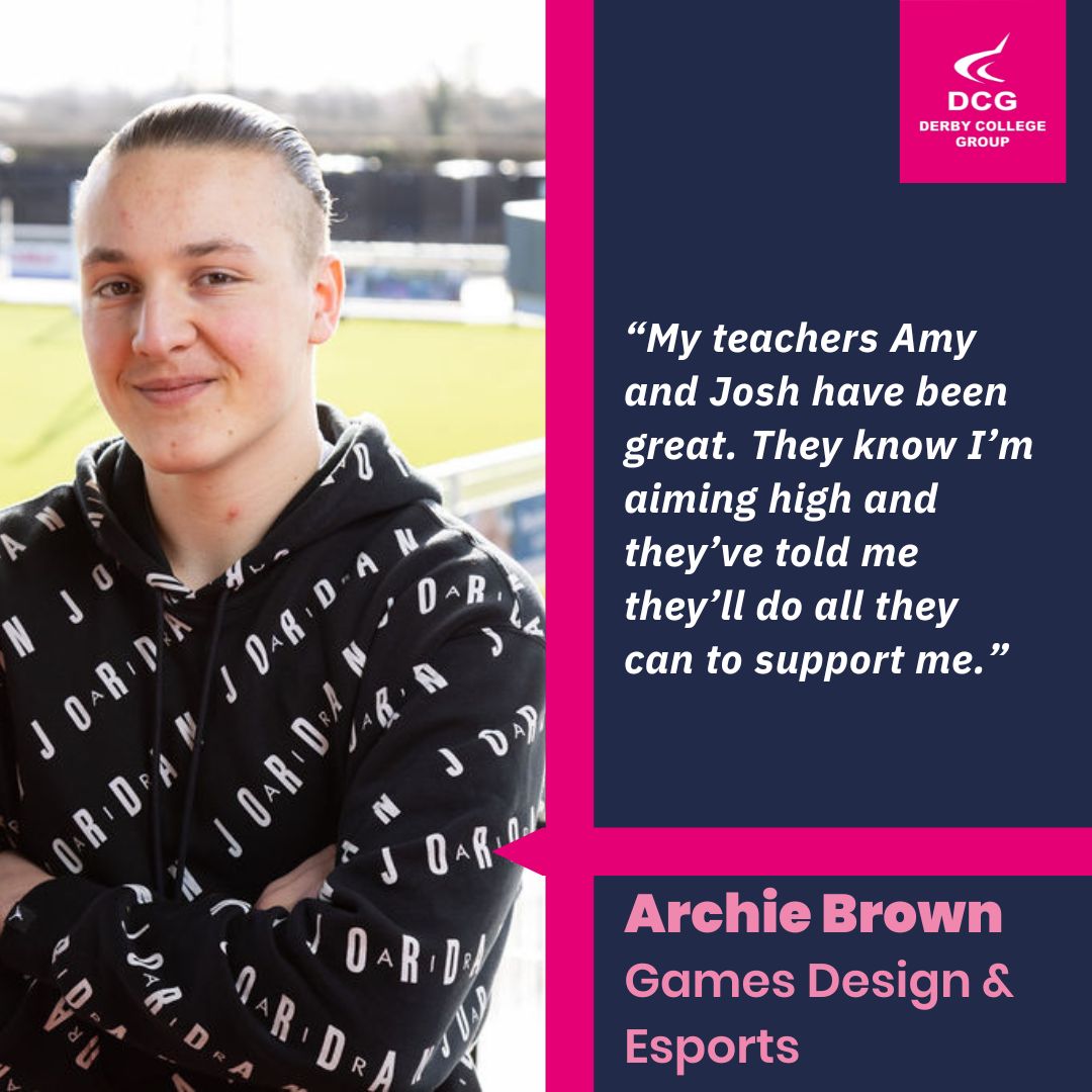 Games Design student Archie is determined to become a football journalist so to help him achieve his ambition, he’s on a course which links directly with digital media ⚽🎮 Here's his story 👇 orlo.uk/gp8Fd