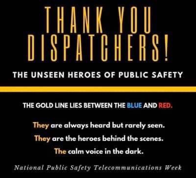 It’s  National Public Safety Telecommunicators Week, <a href="/LdnOntFire/">London Fire Department</a> celebrates the 9-1-1 telcommunicators who are the 1st point of contact in an emergency event and also the vital link to our firefighters on scene. Thanks for the critical work you do! #npstw #publicsafety #ldnont