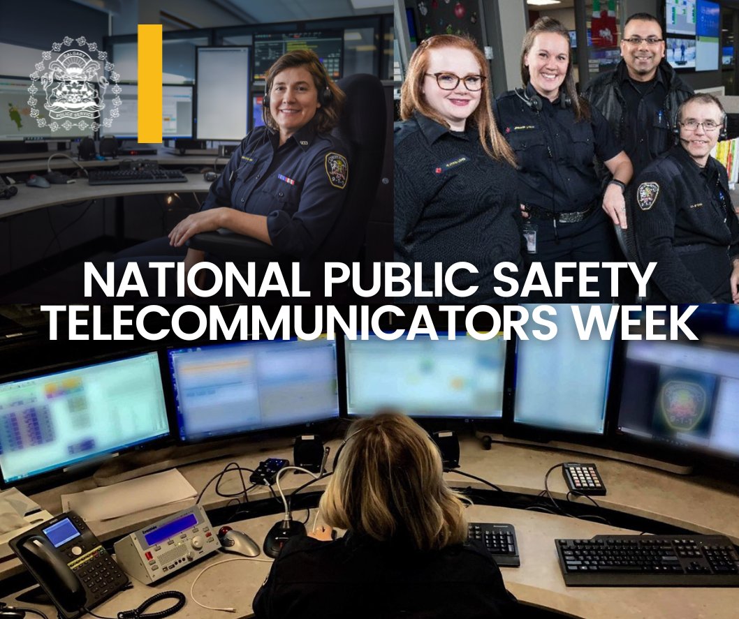 ☎️ As part of #NPSTW2024, we would like to recognize the extraordinary work & effort of all the emergency communications officers who work hard to keep our community safe.

You are the first line of contact during emergencies & your compassion & professionalism are appreciated.