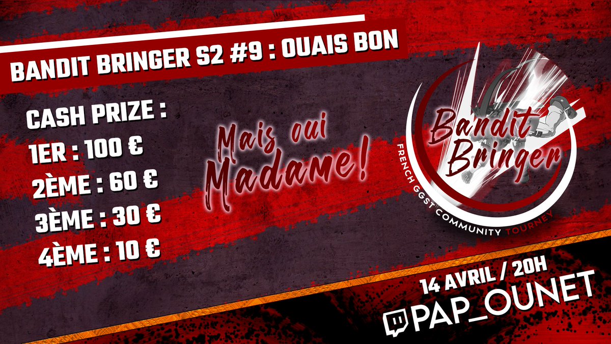 WESH LA ZONE !!! 🔥🔥🔥 Un Bandit Bringer ? Ca faisait longtemps 👀 Bah du coup y'en a un ce soir à 20h avec des gros gros joueurs (dont le meilleur) ttv/pap_ounet