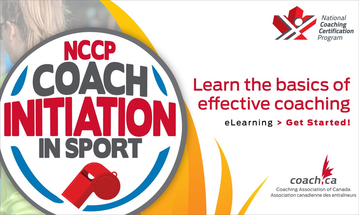 CAC_ACE's tweet photo. During #NationalVolunteerWeek, the CAC is offering the NCCP Coach Initiation in Sport eLearning module for FREE from April 15 to 19! https://t.co/XaW0Xq0o7s #EveryMomentMatters #GetCoaching https://t.co/pYBplIbL11