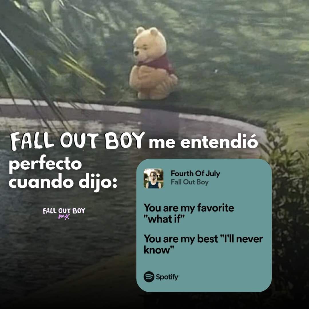 falloutboymex's tweet photo. Siempre se ponen personales las rolitas de los Fall Out Boy. 🥲 https://t.co/eXIw9spKKM