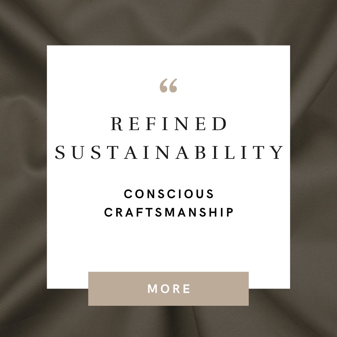 This #SustainableSunday, we're threading the needle between luxury and eco-consciousness at Stef Mouchie. Dive into our commitment to responsible fabric sourcing—it's about style that respects both people and planet. Let's fashion a greener future together.