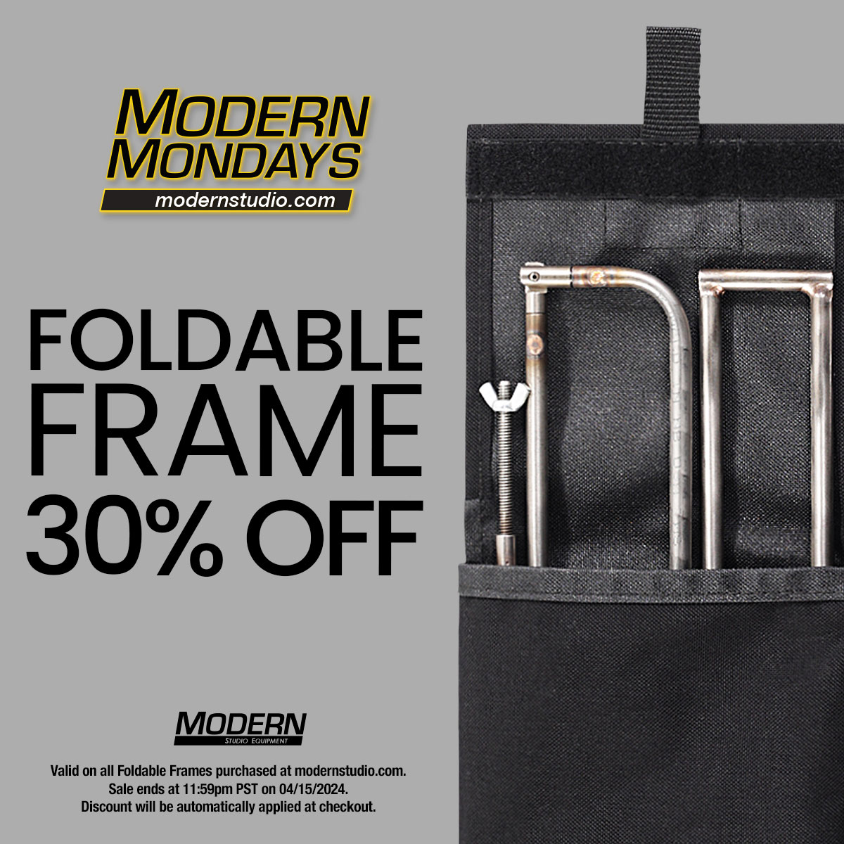 ⚡️#modernmondays #unbelievabledeal. Place your #sneakpeek orders online at modernstudio.com. . . . @griprigs @filmlights #filmproduction #modern #socialmedia #setlife @filmmakersworld #take30