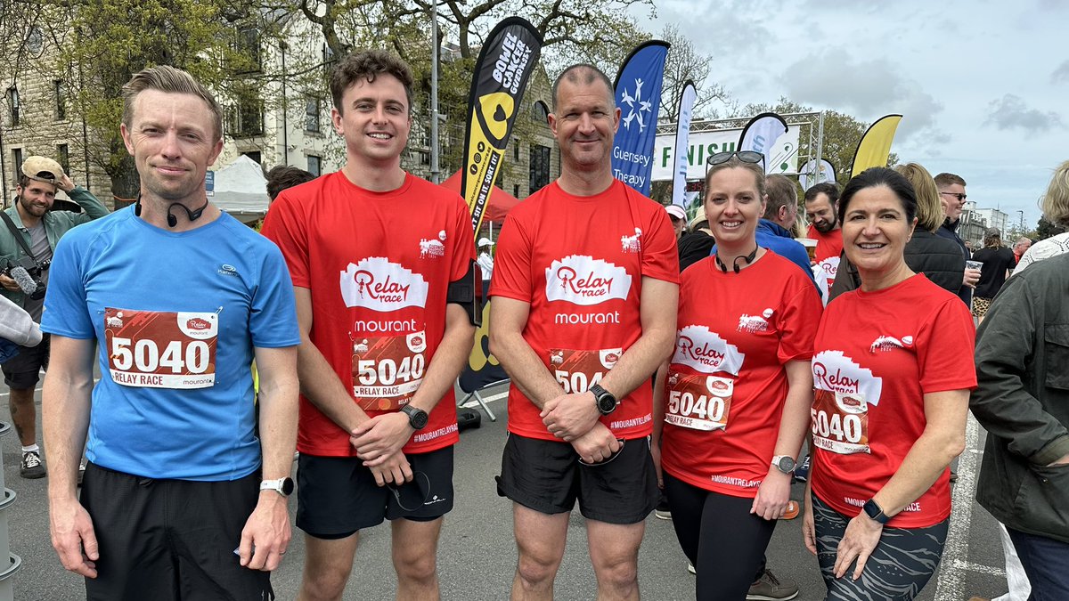 SJARS_Guernsey's tweet photo. Congratulations to our team of #paramedics who completed the Guernsey Marathon relay today raising funds for @TASCharity - a national charity that supports the wellbeing of #ambulance crews across the UK.

And thanks to the staff &amp; volunteers on duty providing medical cover 👍 https://t.co/7ItN1DGVYf
