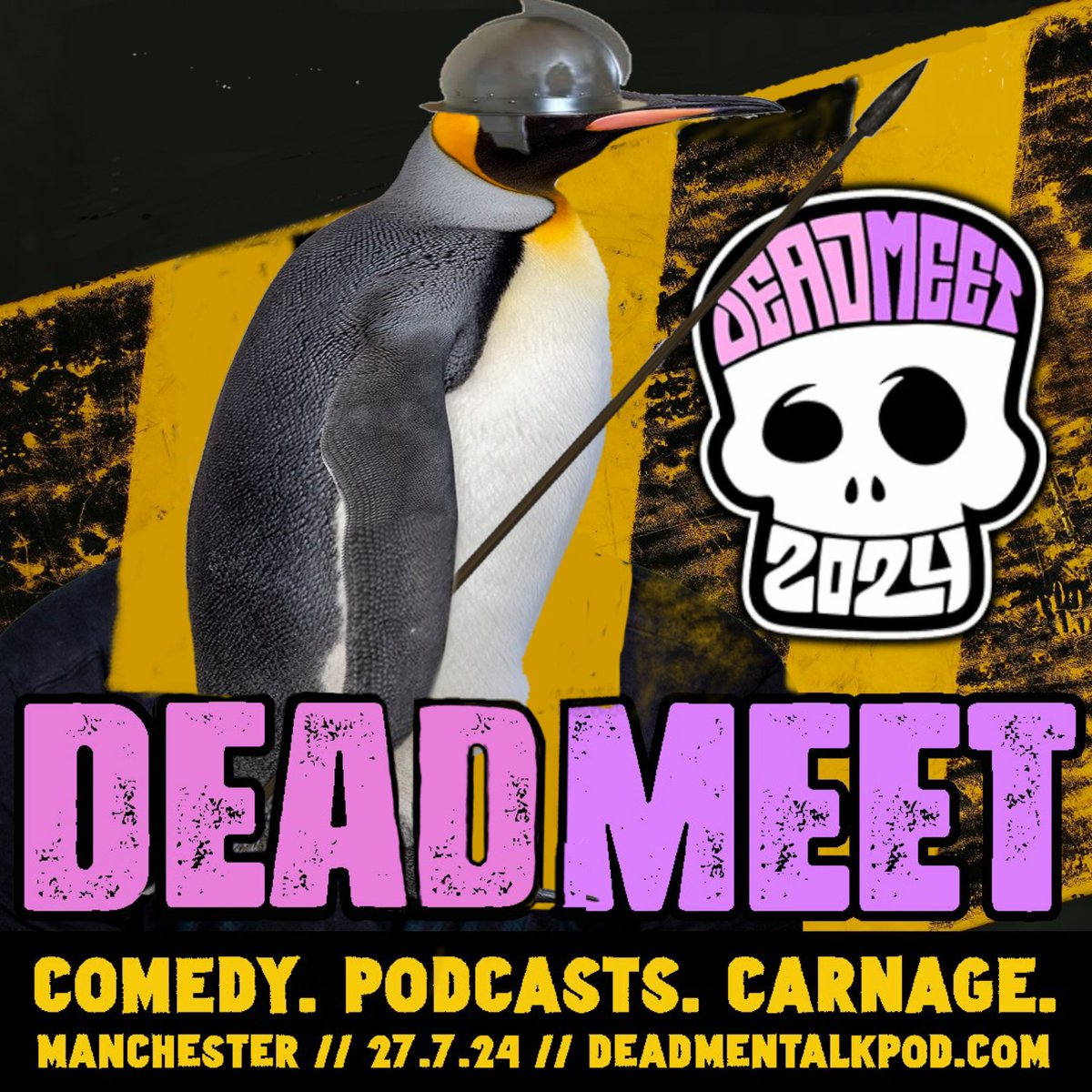 Penguin with a Pike is .... #DEADMEET