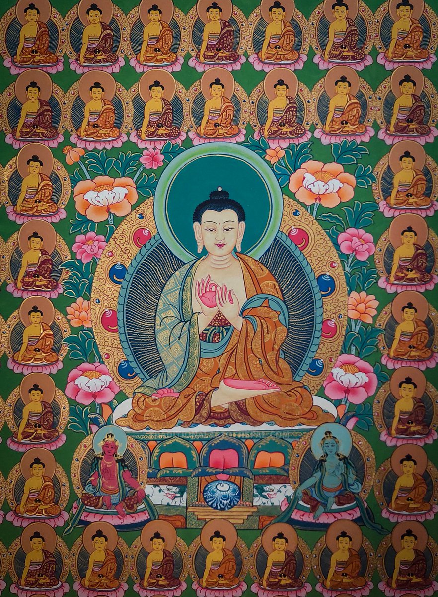 Look carefully at your experiences to recognize all the love you have received. Look carefully at your own actions and gestures to find ways to show love. Make room for that in your heart, and painful conflicts will lose their sting. 

~ 17th Karmapa

Art: traditionalartofnepal.com