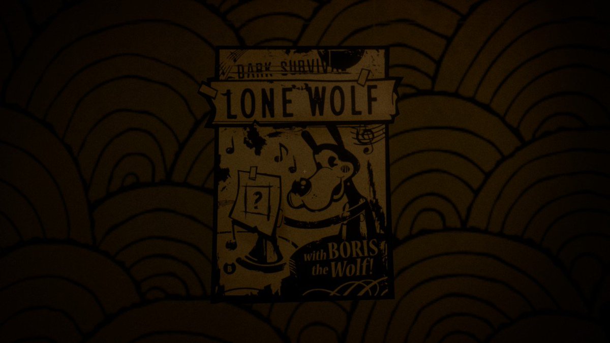 I find it funny how the lone wolf rebrand tease poster is the same color as Ink Machines style so it looks out of place from everything else #BENDYSECRETSOFTHEMACHINE #BENDY