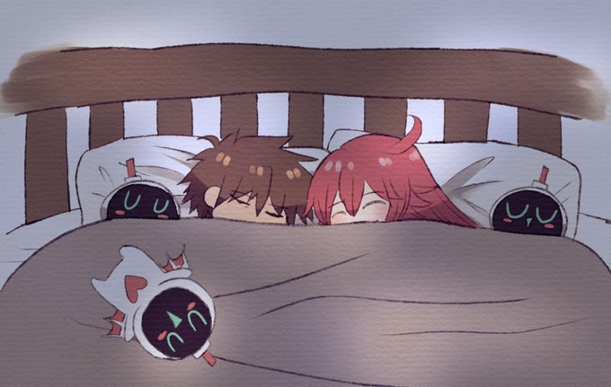 「ahoge bed」 illustration images(Latest)