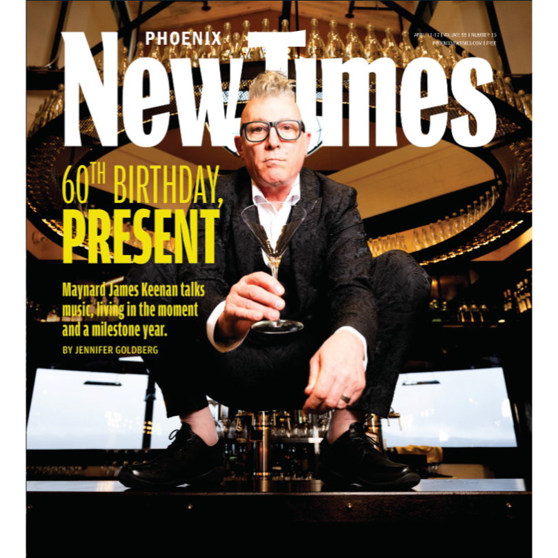 Read the @phoenixnewtimes' new cover story on Maynard for Sessanta: phoenixnewtimes.com/music/maynard-… For remaining Sessanta tickets, visit: tour.puscifer.com