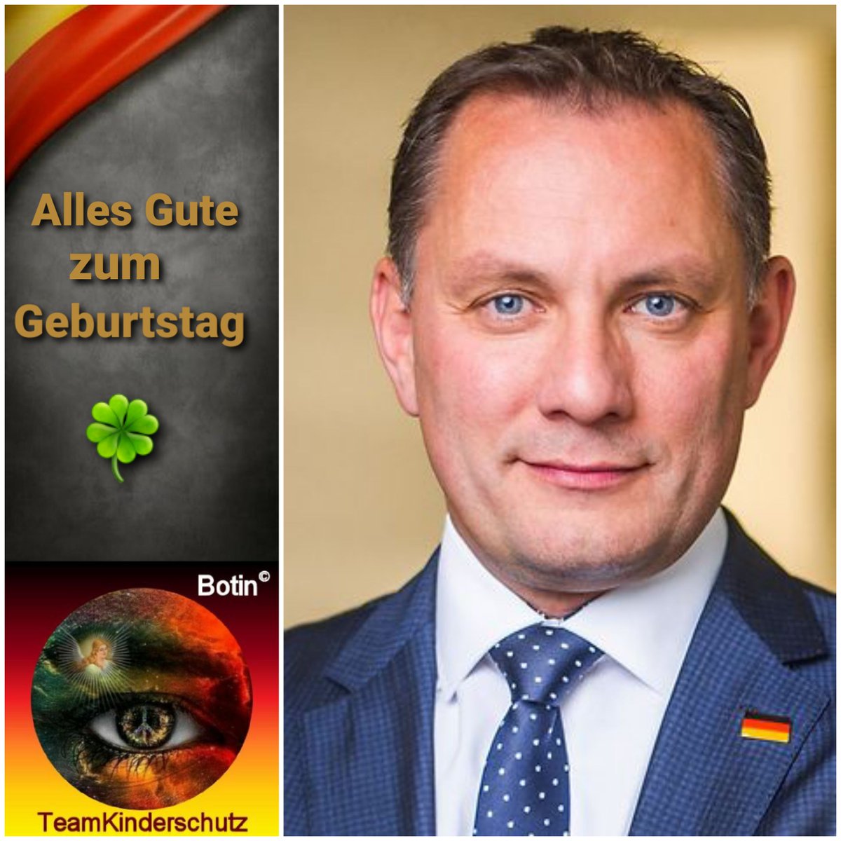 Lieber Tino Chrupalla, im Namen vom #TeamKinderschutz sende ich dir alles Gute zum 49. Geburtstag. 🍀 #AfD