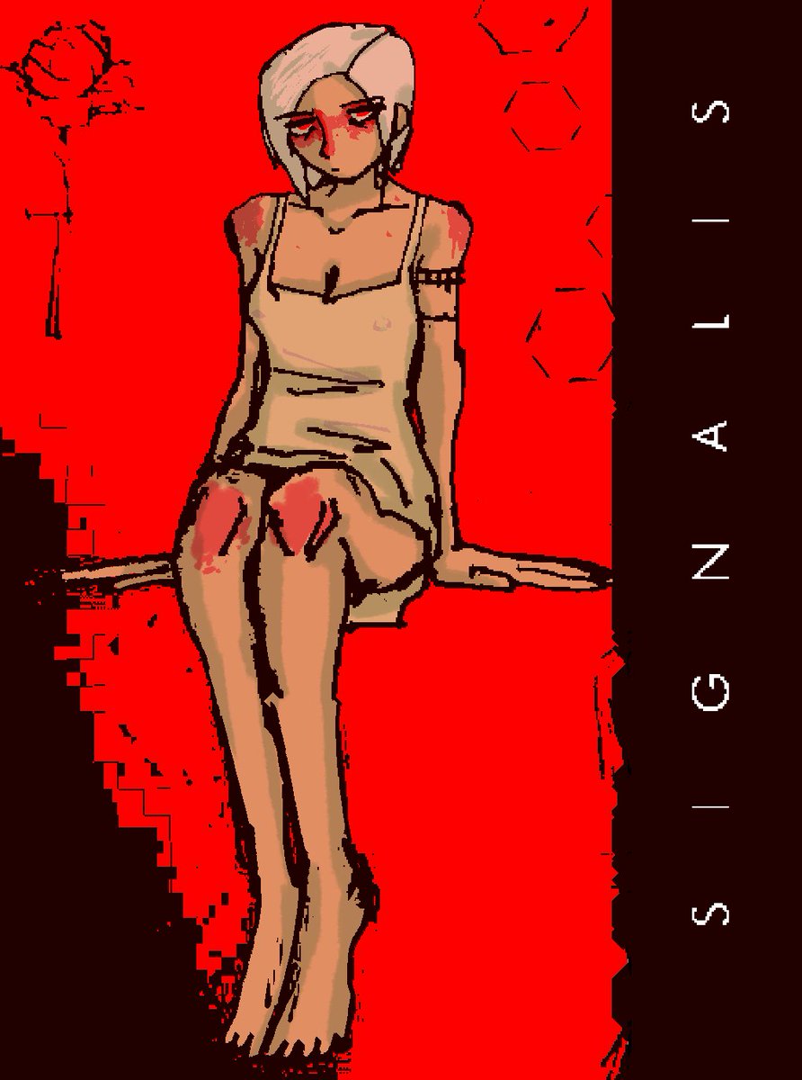 ariane fanart 💔 #SIGNALIS