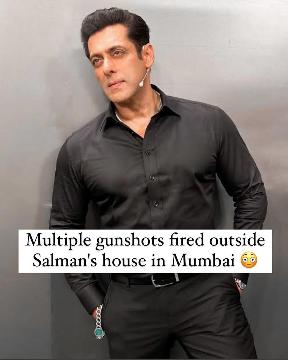 Whom do you think behind all this? 😳😳

#salmankhan #gunshots #galaxyapartment