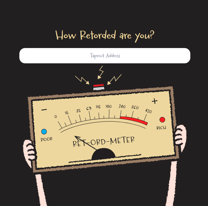 🚨RETORDS, ASSEMBLE!🚨

Check your score on our ReTordMeter here: 
retordlabs.com

See if you're Torded enough to ride with us.  
#Retordinals