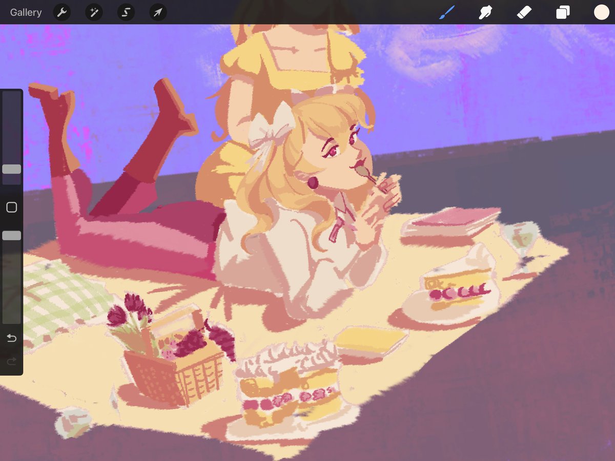 [WIP] HBD Maribelle 2024! I don’t think I’ll get to finish before end of today so here’s a wip