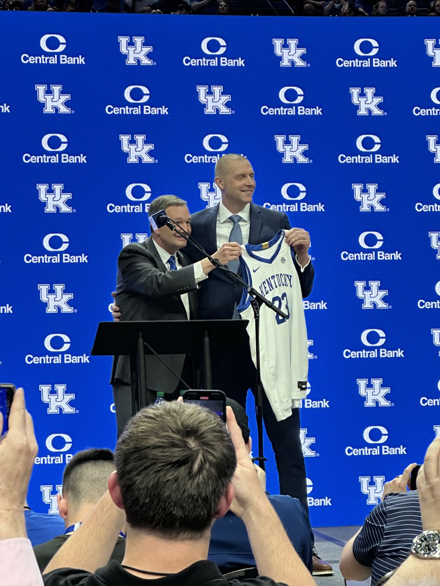 KySportsRadio's tweet photo. UK’s newest coach https://t.co/LDrCG99AUg