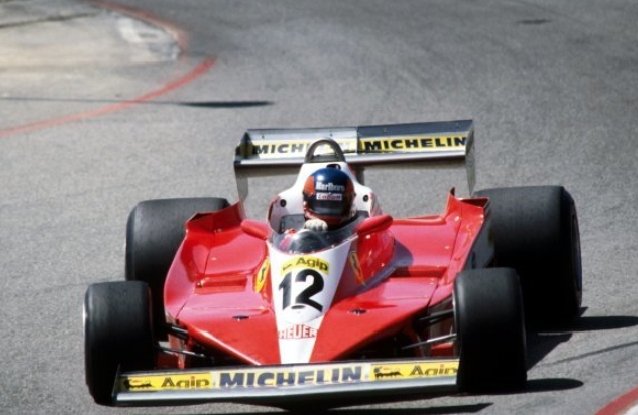 1978 USGP - Long Beach 🇺🇲🏁 Race winner Carlos Reutemann 🇦🇷Ferrari 312T3, James Hunt 🇬🇧 crashed his McLaren M26 at the final corner on lap six of the race, Gilles Villeneuve 🇨🇦 Ferrari 312T3 crashed. #formula1 #classic #race #legends