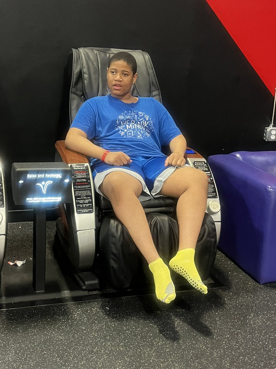 I take my kids to the trampoline park every Sunday. Because my son sometimes has a need for deep compression, we tried something new today. He had a time. 😆 #autism #AutismAcceptance #AutismAwareness #AutismAcceptanceMonth