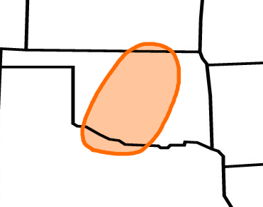 jakubwx's tweet photo. Here is my current thinking on where the highest tornado threat may locally materialize Monday night (between 06z and 12z). It all depends on if the cap breaks, but, aside from that, the enviroment appears to be very conductive for tornadoes.
#wxtwitter #tormado #txwx #okwx #kswx https://t.co/as4GZOztOj