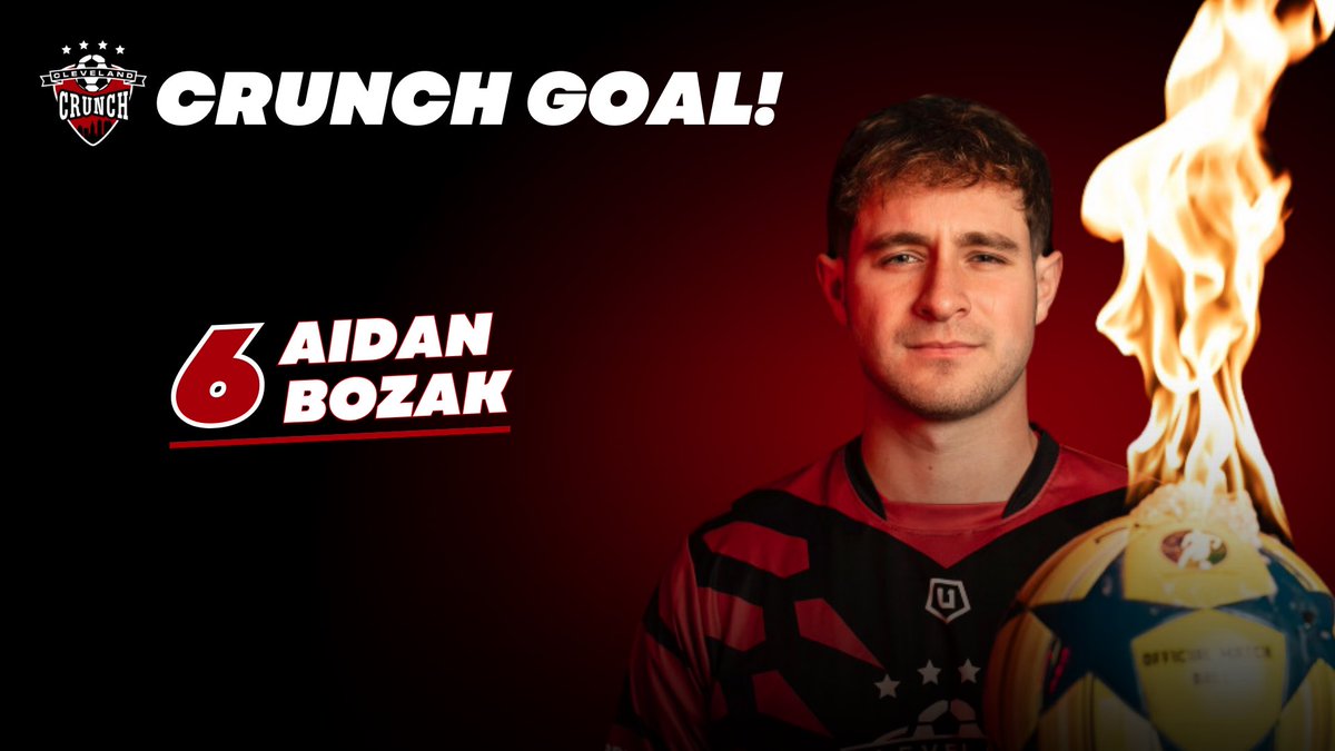 clecrunch's tweet photo. Aidan Bozak scores less than 30 seconds into the second half! 

5-0 | 14:32, 3Q https://t.co/wlccPypgbl