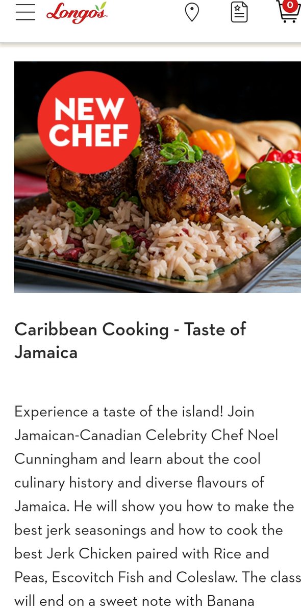 Taste of Jamaica #Cookingclass April 23. 6-8pm at Longos Maple Leaf Square.. Come cook with me. Only $55 

longos.com/product/12430/…