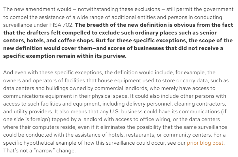 <a href="/jahimes/">Jim Himes 🇺🇸🇺🇦</a> This part, in particular -- just 2 grafs. I would like nothing more, I promise you, than to learn that this is nonsense. We both have kids. I'm sure we both see a potential second Trump term. I beg of you, please explain how this is nonsense and doesn't threaten them: