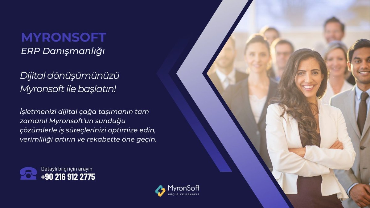 Dijital dönüşümünüzü Myronsoft ile başlatın!

Detaylar
myronsoft.com.tr/hizmetlerimiz/ 

#ERP #DijitalDönüşüm #Verimlilik #MaliyetDüşürme #Entegrasyon #KararDestekSistemi #MüşteriMemnuniyeti #Myronsoft #Microsoft #DynamicsBC #businesscentral2024 #Dynamics365BusinessCentralDemo