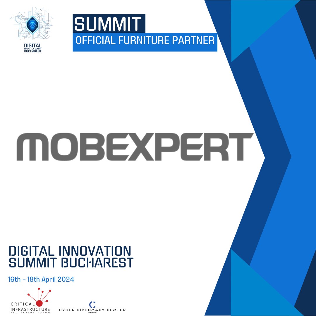 Thrilled to welcome <a href="/Mobexpert/">Mobexpert</a> as a supporting partner for the Digital Innovation Summit Bucharest (#DISB)!

Don't miss this opportunity to be part of a global conversation and gain valuable insights!

#ICCD #CIPForum #digitalinnovation #cyberdiplomacy #criticalinfrastructure