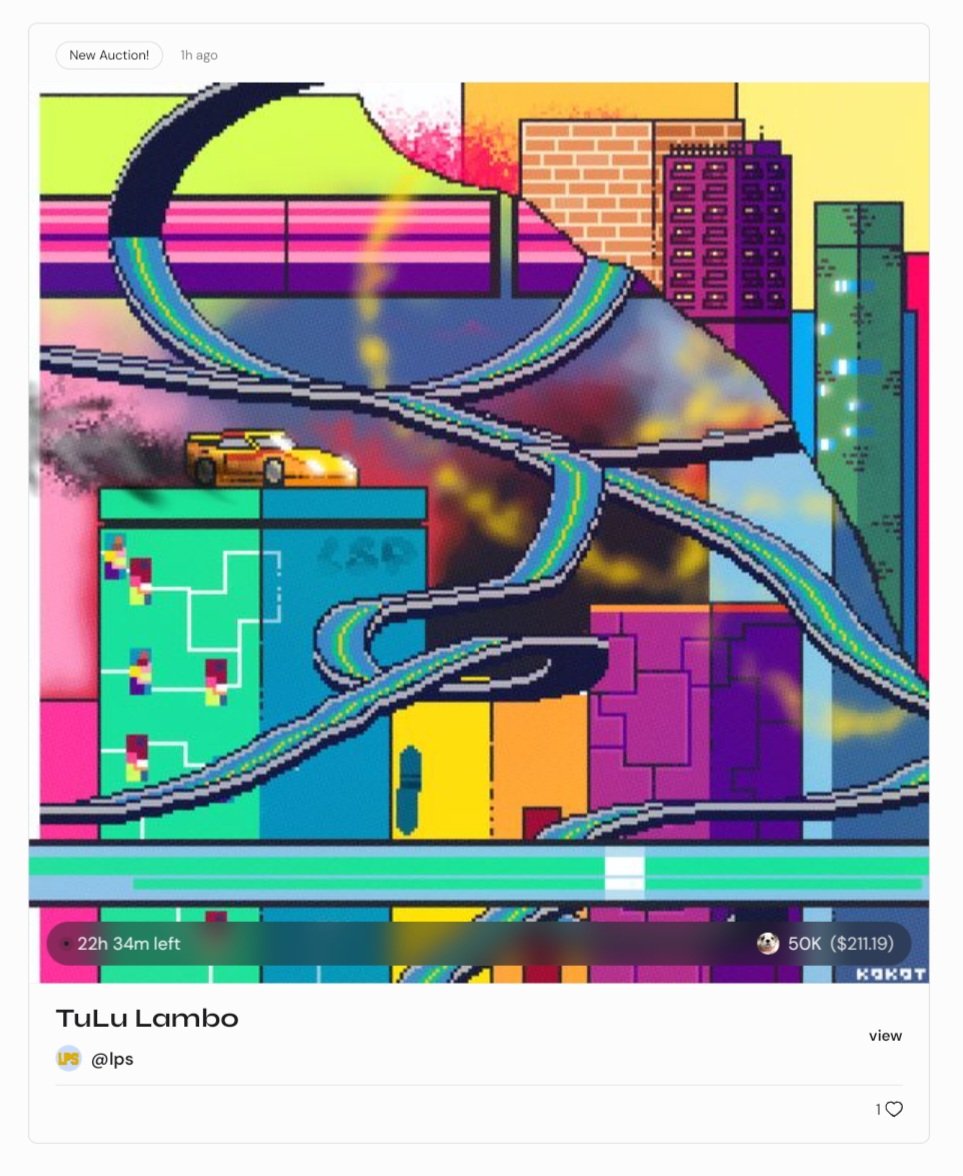 Ok, if you haven't seen it yet, the new TuLu piece is up for auction, there aren't many left but this one has the power of that lamb too, specially on <a href="/mallow__art/">Now found at @mallowdotart</a> !

Link below, I will wait for you to put first bid ⏬️