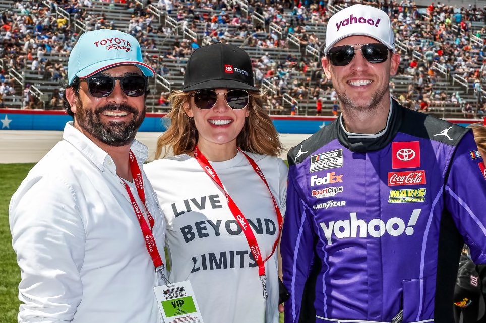 Let’s go <a href="/dennyhamlin/">Denny Hamlin</a> <a href="/ToyotaRacing/">Toyota Racing</a> <a href="/Toyota/">Toyota USA</a> <a href="/NASCAR/">NASCAR</a> 🙌🙌🙌 
#teamtoyota