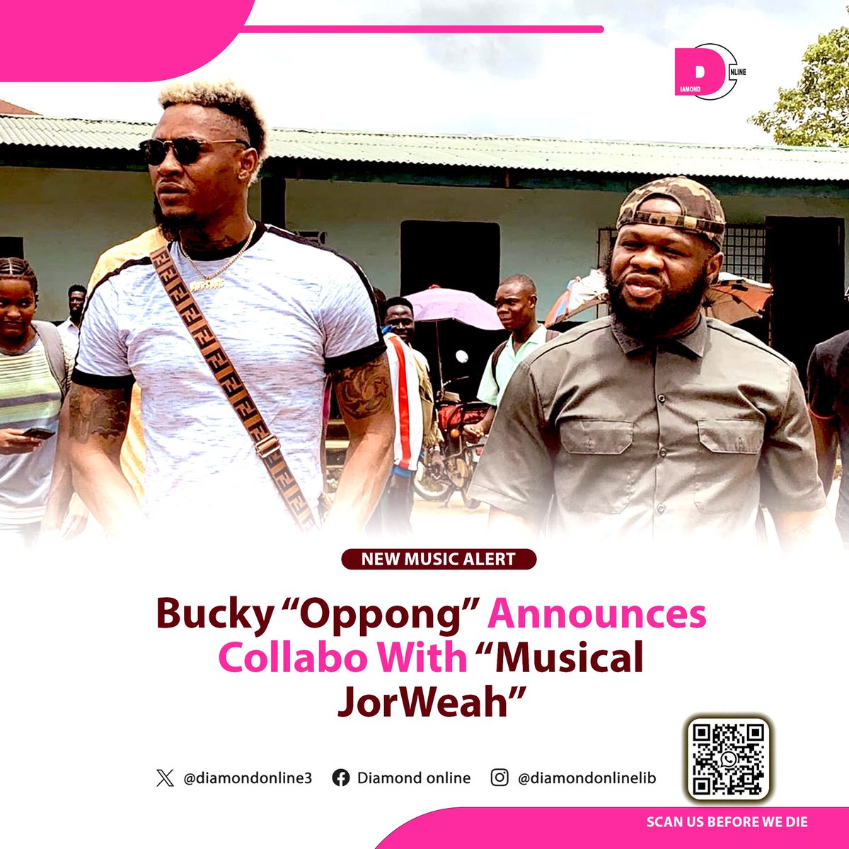 The one time musical foes— Christoph and Bucky Raw— are about release a collaboration in the coming days as announced by Bucky Raw. It has been much anticipated that the two rappers collaborate to give something back to the fans.