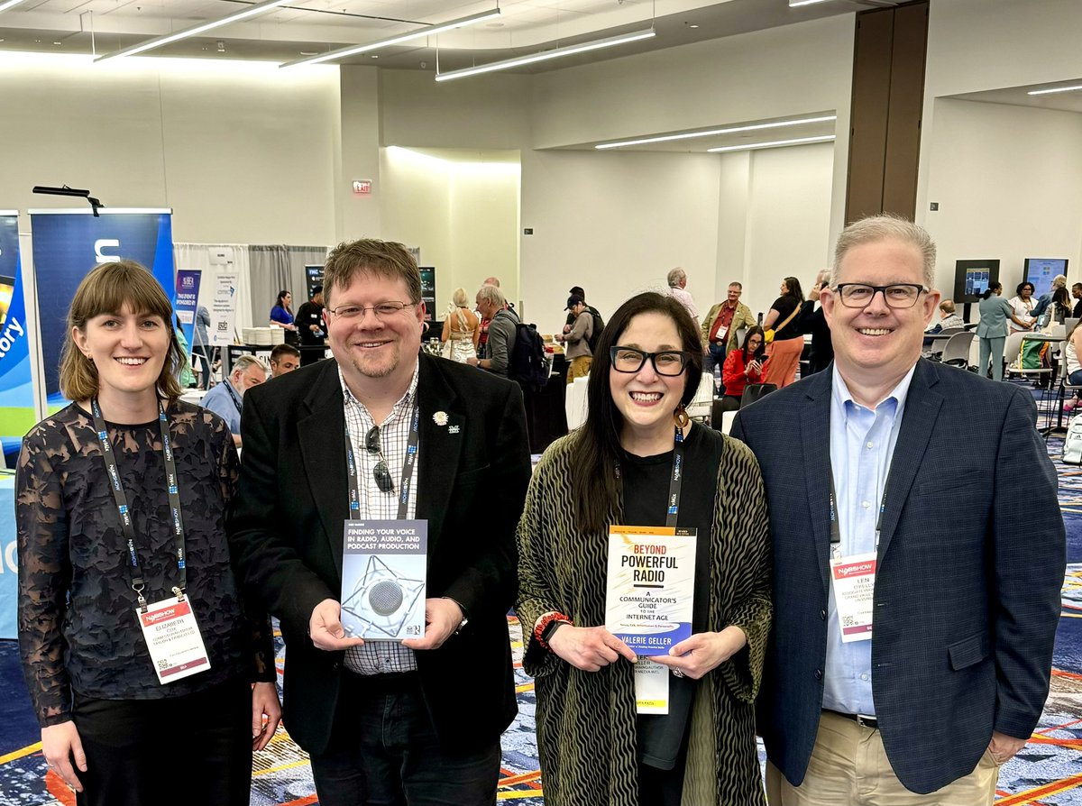 Authors meet with the brilliant @vgeller, @LCoxRoutledge and @LenOKelly at the @routledgebooks table at @nabtweets and @BEAWebTweets!
