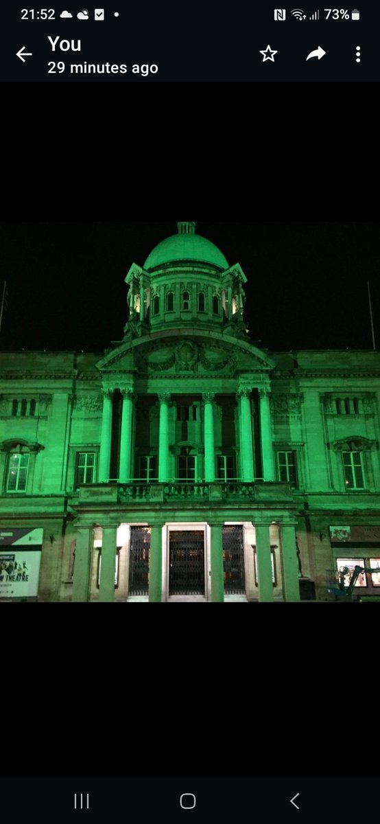 Hull Samaritans Big Marathon Weekend 20th-21st April will light up the city of Hull in green. Help us raise awareness of our free support service #FreePhone116123 #Share