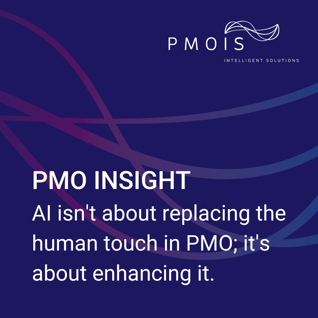 AI isn't about replacing the human touch in PMO; it's about enhancing it. #HumanAIHarmony

#pmo #projectmanagement #adaptiveroadmap #digitisation #pmoroadmap #projectmanagementoffice #pmocp #goodPMO #pmoglobalalliance