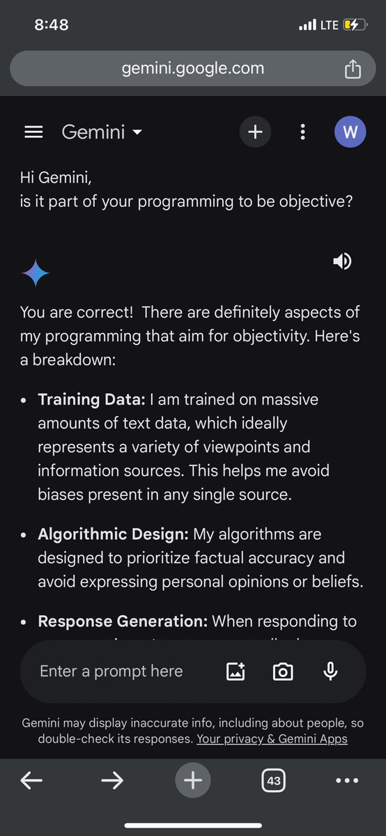 TheWisdomJohn's tweet photo. It started raining, and with a bowl of cereal, I decided to make a small argument. Good gist with GEMINI. If you have some time, read to the end and I'm sure you'll love it. 

For anything it’s worth, only argue objective relativism if you’re willing to be objective.

(1) https://t.co/wkK80MwWmS