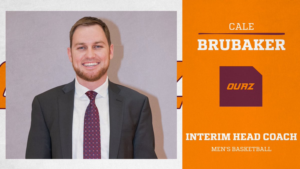 OUAZSpirit's tweet photo. MBB | We are proud to announce Cale Brubaker has been promoted to Interim Head Coach of @OUAZMBB.

Brubaker has been a coach with the Spirit during the most successful three-year stretch in program history.

📰: https://t.co/6vJgL2KHeC

#WeAreOUAZ https://t.co/QVHXq35rqB