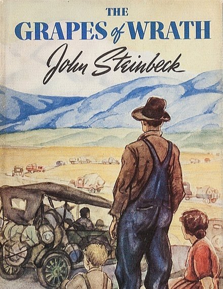Today in 1939, John Steinbeck's novel The Grapes of Wrath was published.