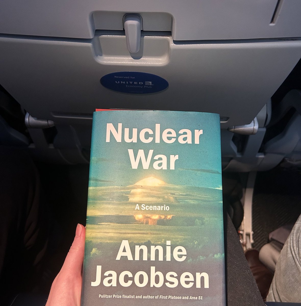 Couldn’t imagine a more fitting read as I head to @NPAdisarm and @ICRC_bxl’s #NukeEXPO. I’ll join @IPPNW’s stalls to share information on the dire humanitarian impacts of nuclear weapons and the lack of medical response possible following *any* use of nuclear weapons