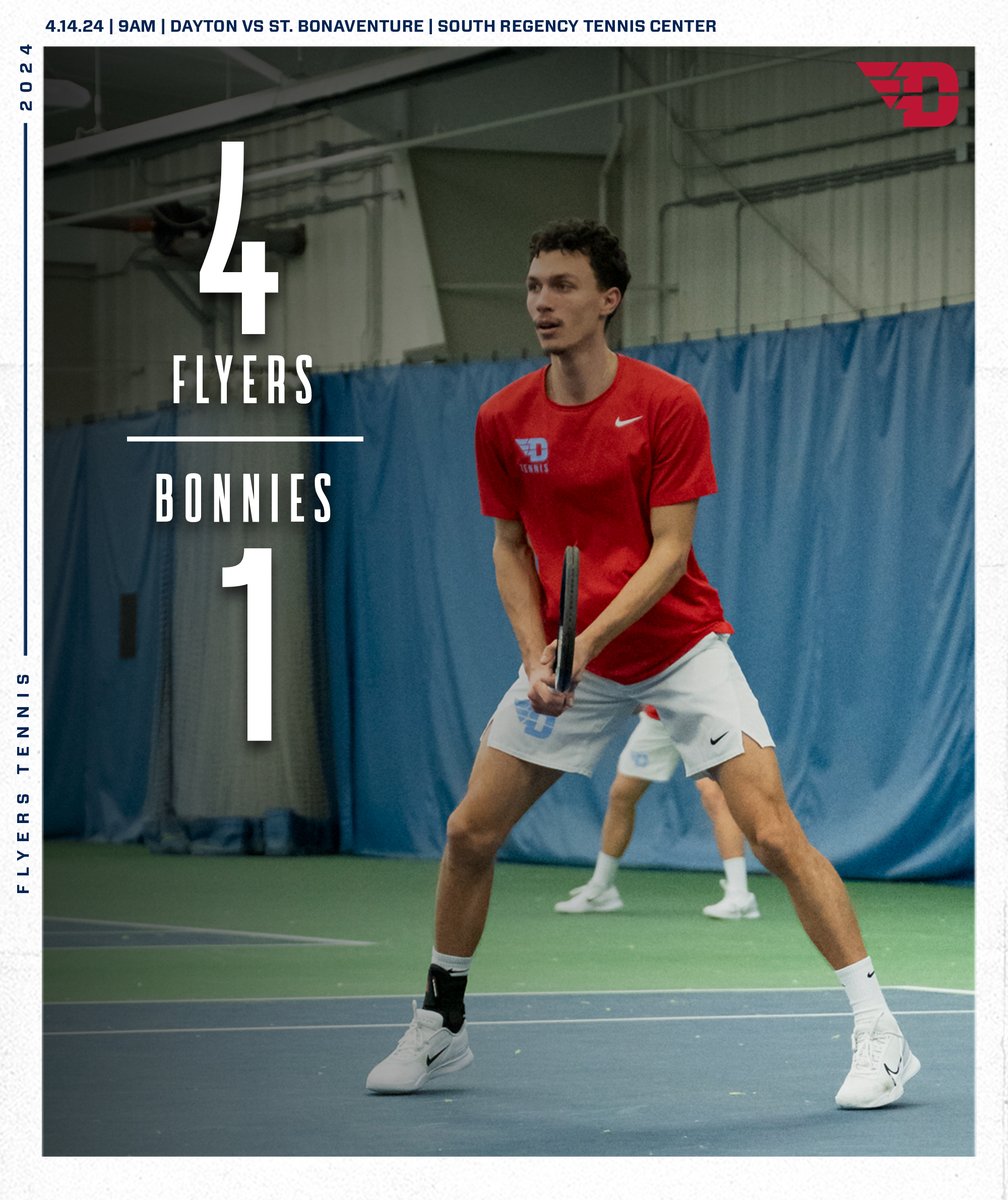 Mission Accomplished ✅ #UDMTEN takes down St. Bonaventure 4-1 in their first match of the day #GoFlyers