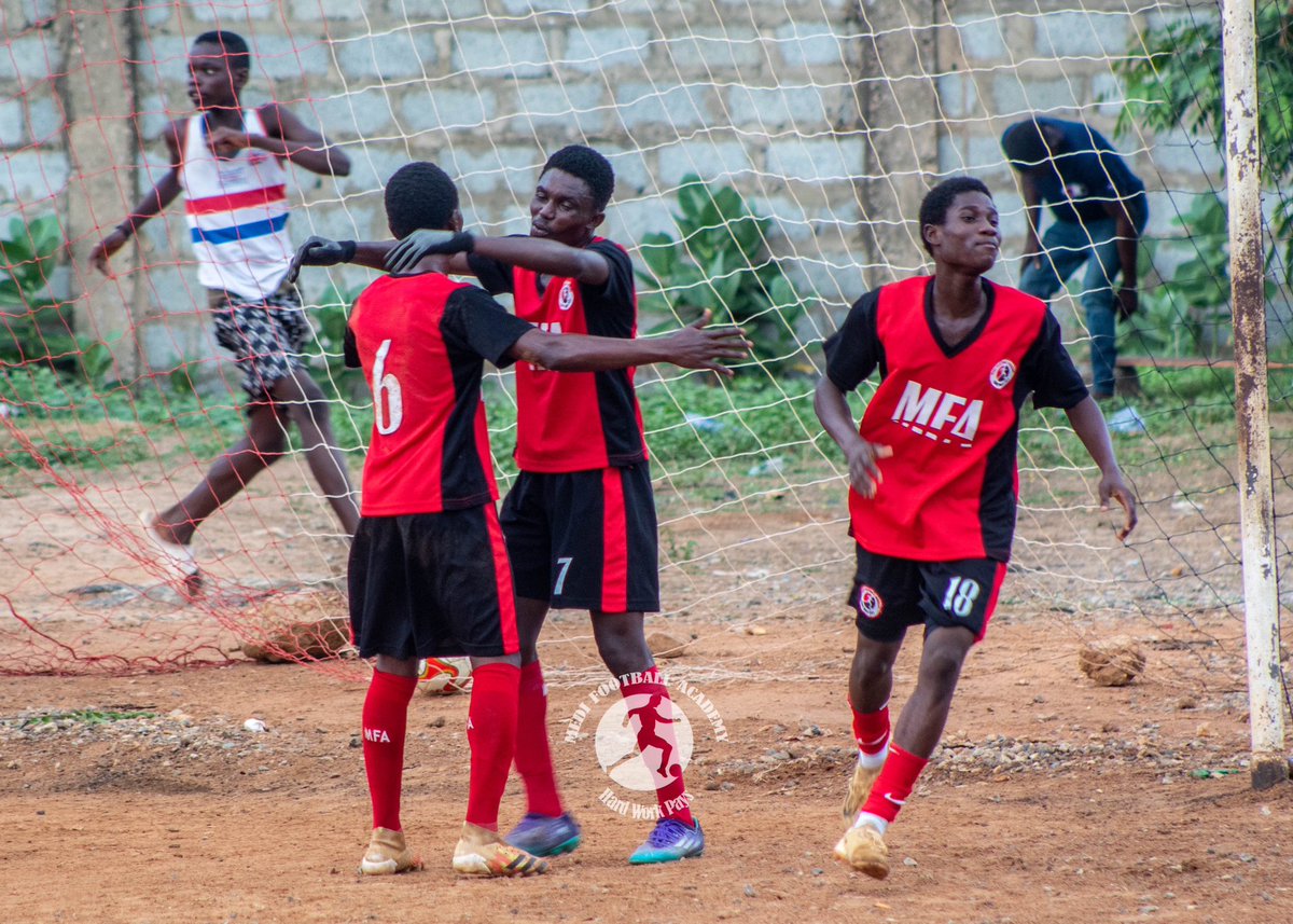 PHOTOS: 📸 GASDFA, Colts FA Cup between Medi Football Academy and Mungu Rainbow. U13/U17 ❤️🤍🖤
. 
#medifootballacademy #BringBackTheLove #football #ghana #youngtalent #gbawe #prideofgbawe #madeingbawe #matchday #african #league