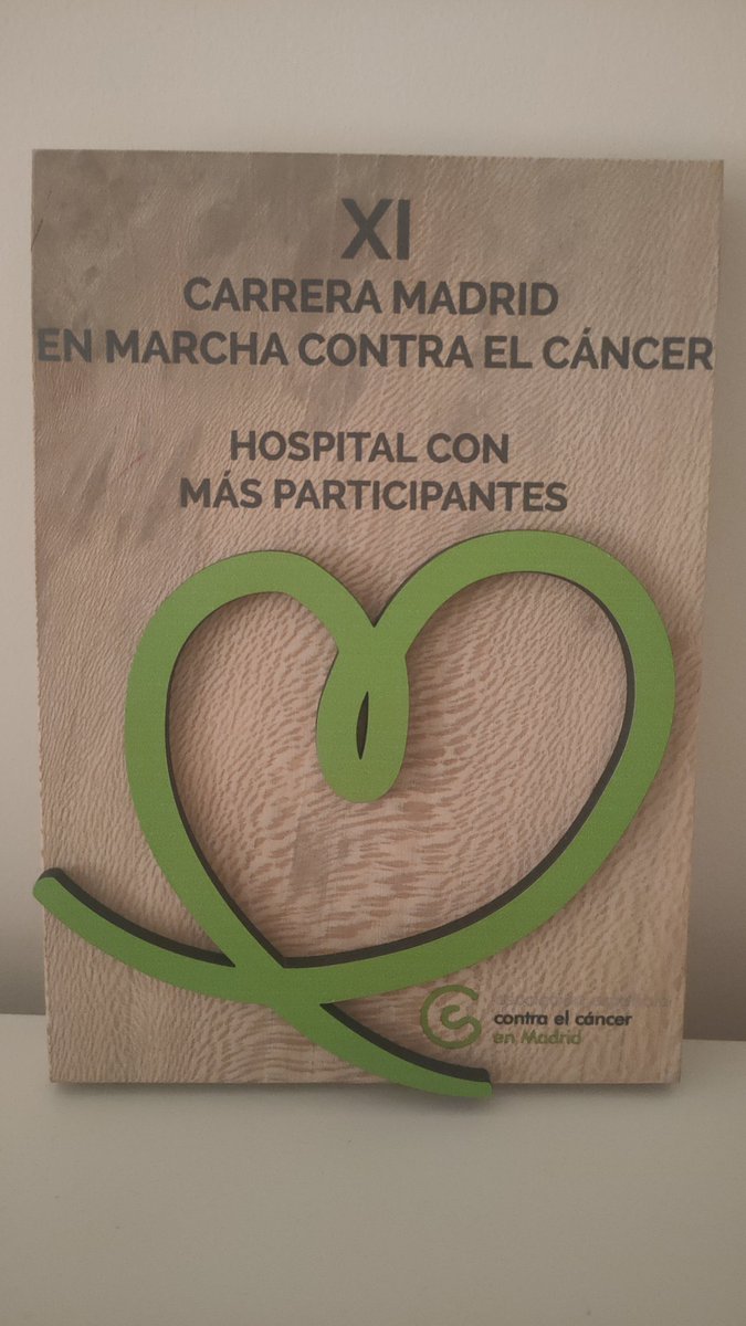 Martamaciasm's tweet photo. De nuevo el Hospital Universitario Príncipe de Asturias hospital con más participantes en la XI Carrera #contraelcancer en Madrid. Gracias a profesionales, pacientes, familias, voluntarios...formamos un gran equipo #somoshupa. No estáis solos.
@ContraCancerMAD 
@letingale https://t.co/7oRhsJEqTO