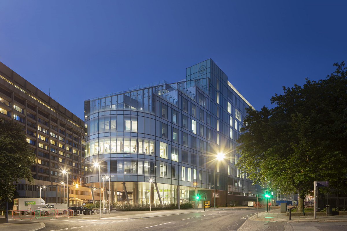 Wow @andymallins that is an astonishing shot of the new @CCCNHS HQ and thank you An absolutely amazing Trust providing world class cancer care to the region.