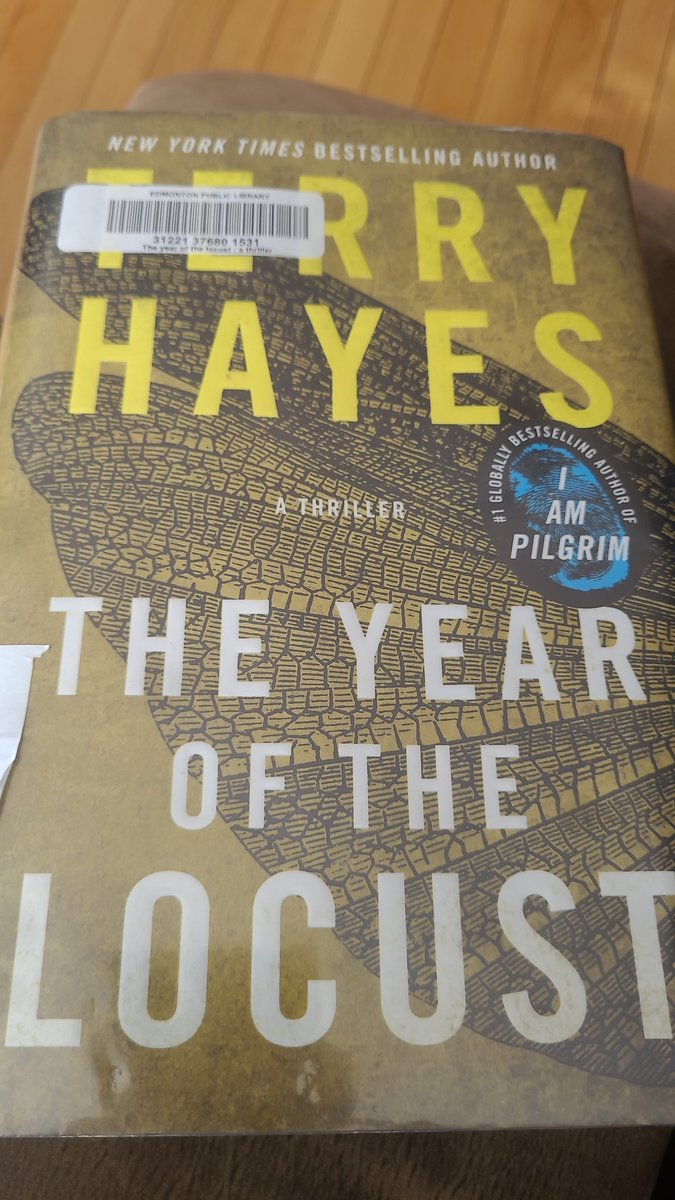 2024 is the year that I discovered #TerryHayes If you haven't read his books, you are in for a HUGE treat!! #TheYearOfTheLocust