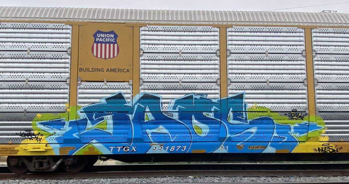 BombingScience's tweet photo. Check out the full feature we have on JAOS @___soaj___ up on our site! https://t.co/MmMjqxtGX6
#jaos #graff #graffiti #graffitiart #freighttrain #freighttraingraffiti #graffitiletters #letters #autoracks #freight #bombingscience https://t.co/QGlHeIrUwR