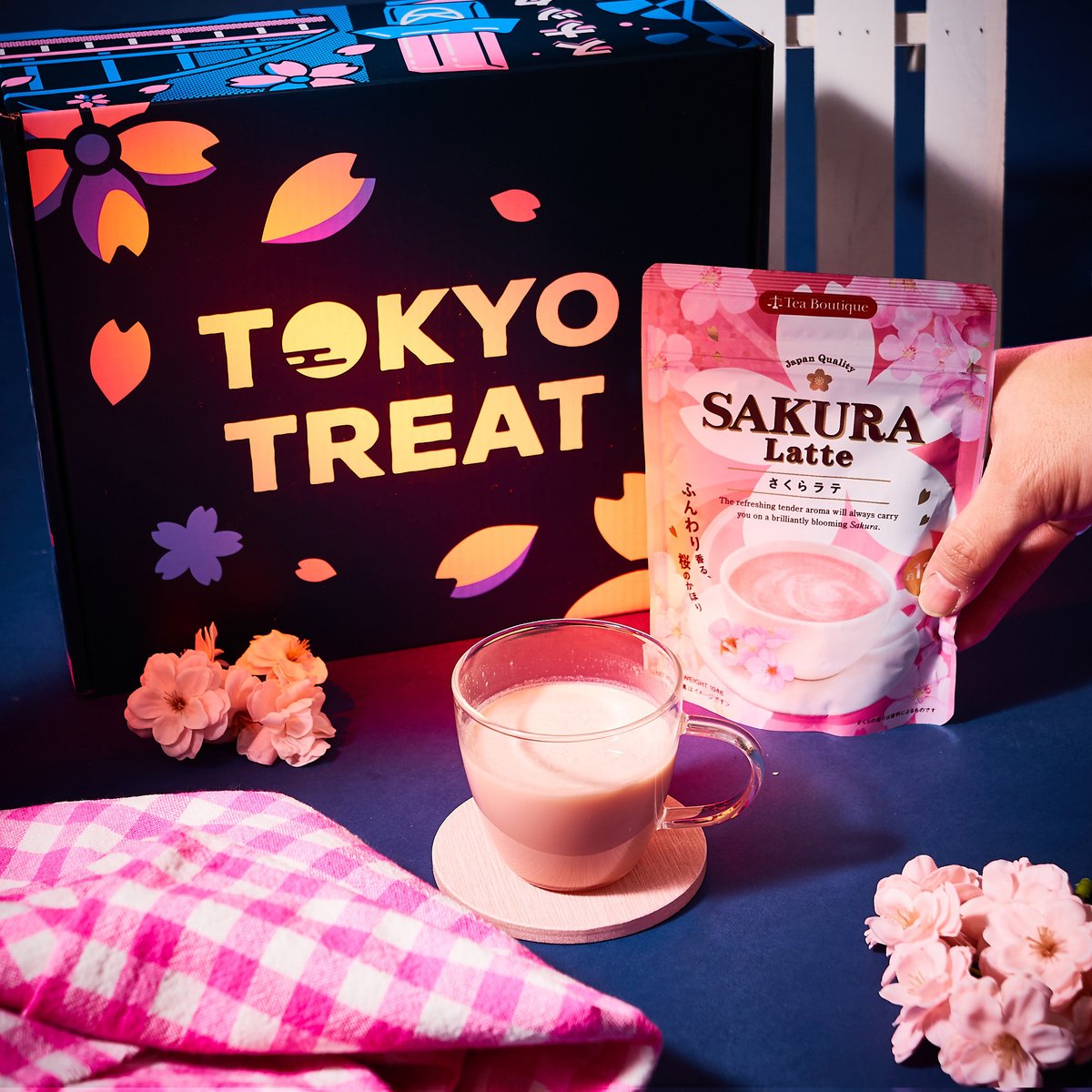 Turn up the sakura vibes with TokyoTreat!🌸☕ LAST CHANCE to get FREE bonus items like Sakura Latte Drink when you subscribe to TokyoTreat!🏮*For multi-month plans only. Subscribe by 4/15!🤩 🔗tokyotreat.com/promo/treats24