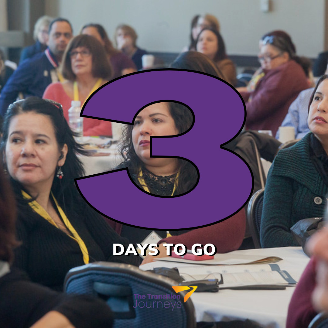 Registration for the 2024 Transition Conference is only open for THREE MORE DAYS. If you don't attend this year's conference, your next chance will be in 2026. Don't delay. Register today: thearcofmass.org/conference