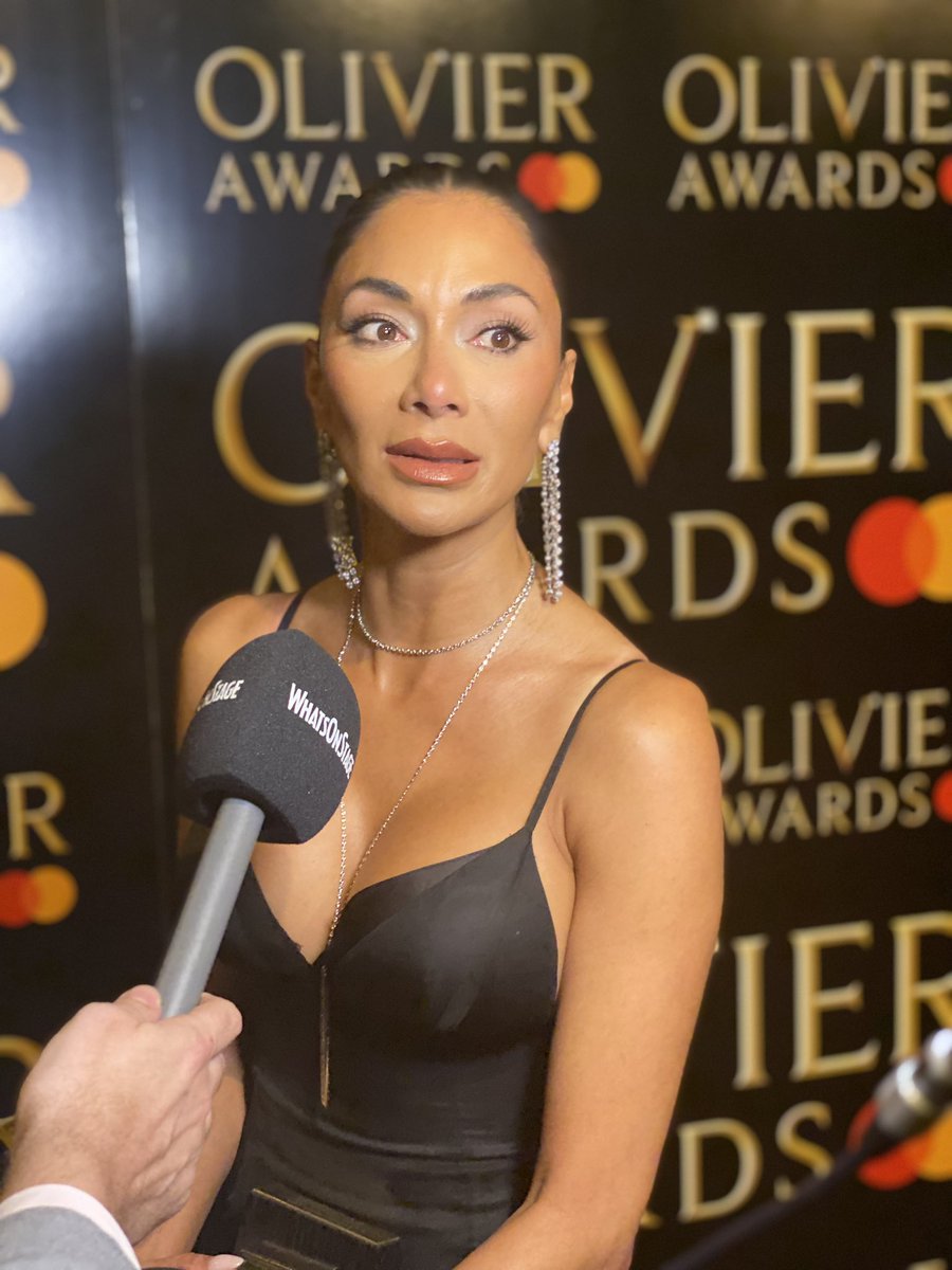 The legend that is Nicole Scherzinger! #OlivierAwards