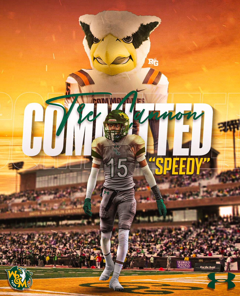 100000% COMMITTED!!! @WMTribeFootball