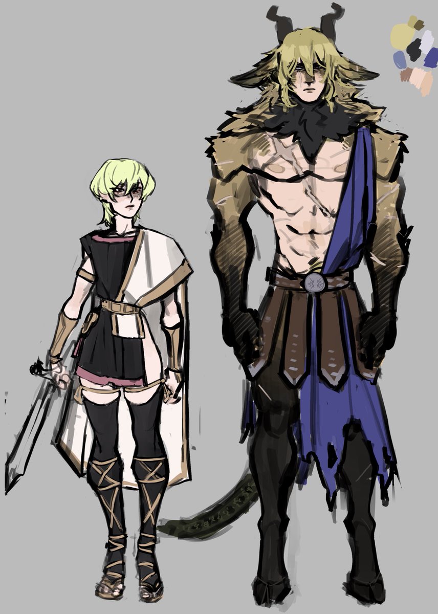 XxdumxdumxX's tweet photo. moar initial sketches (for m!dimileth this time) https://t.co/BZDuWquhTD