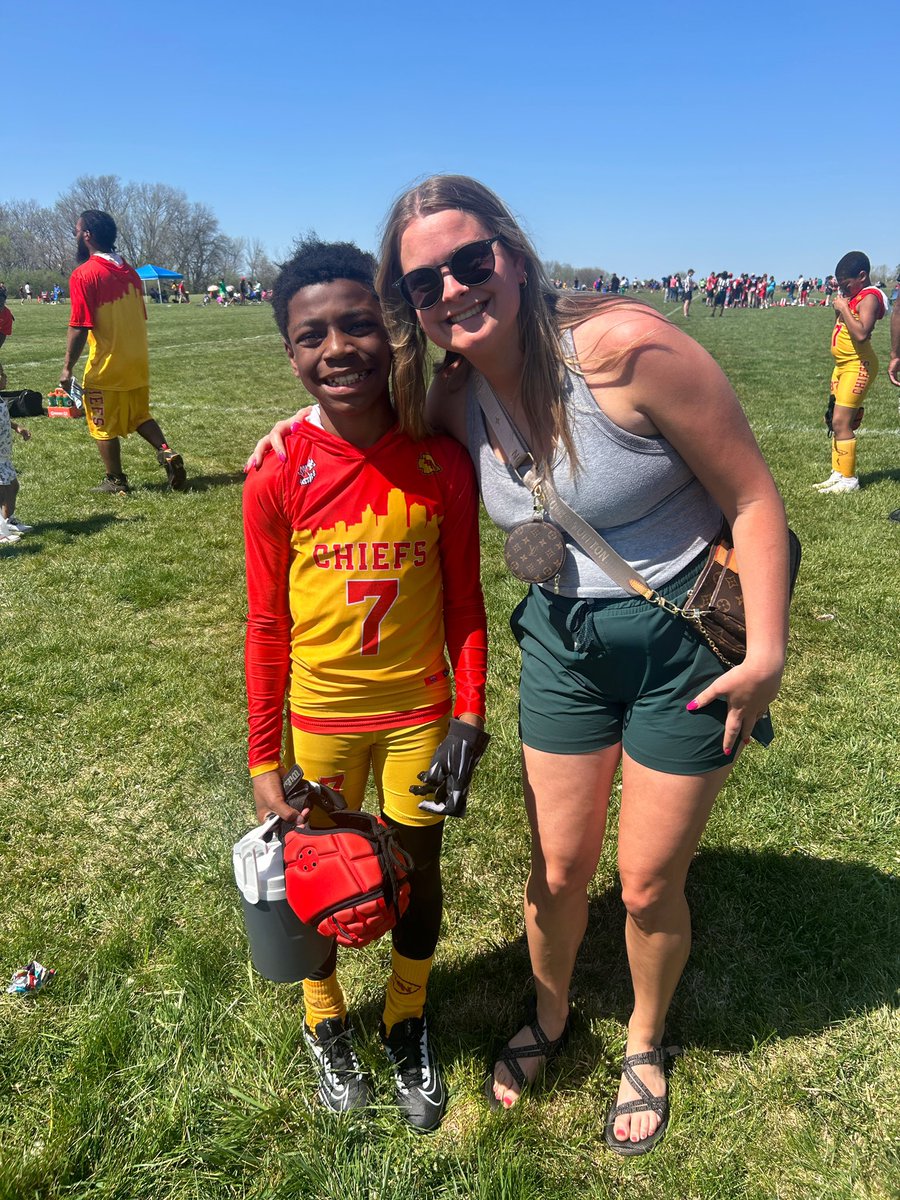 Got to watch this dude do his thing today! His team won &amp; he caught an interception! So proud!! #isdstrong #youOTTtobehere